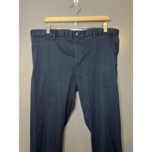 Original Penguin Pants Mens 38x32 Blue Chino Stretch Straight Casual OP4349